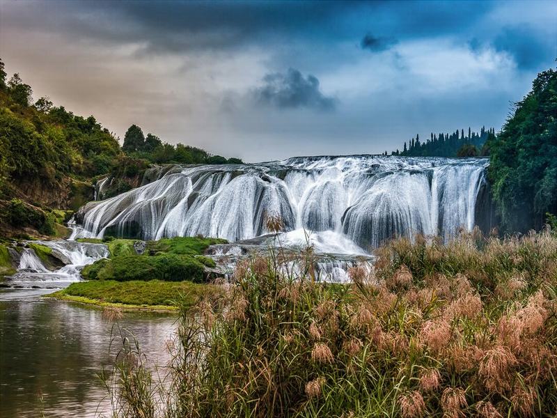 Doupotang Waterfall at Huangguoshu Waterfall Scenic Area