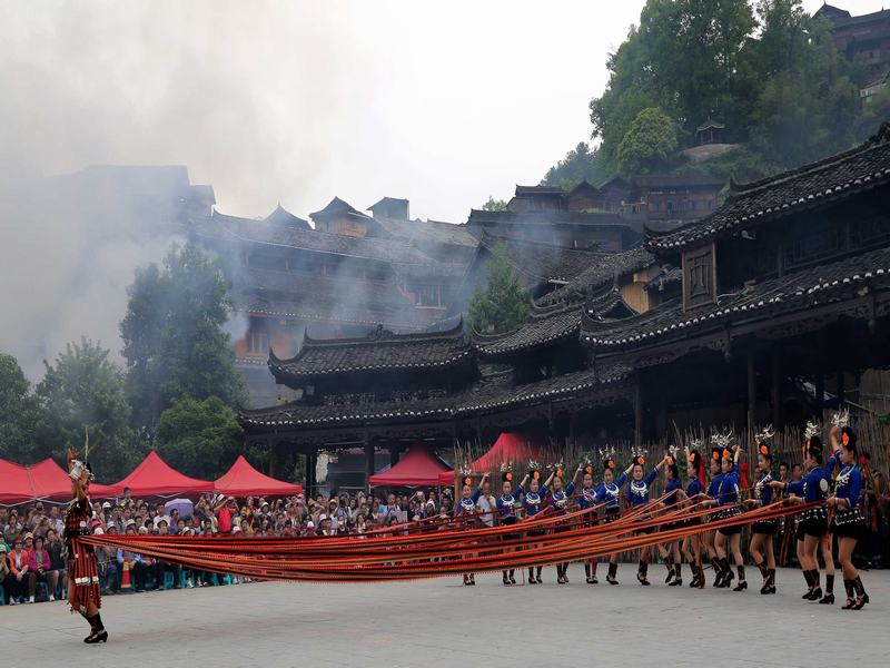 Xijiang Qianhu Miao Village