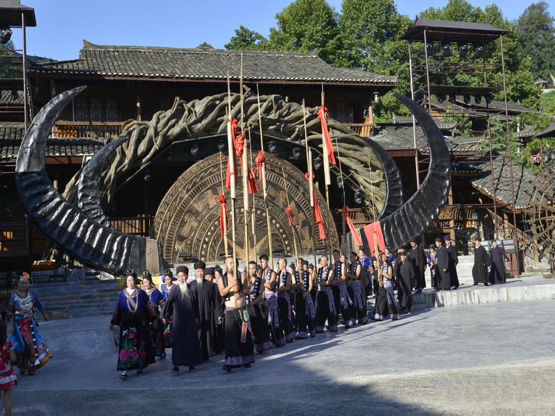 Xijiang Qianhu Miao Village