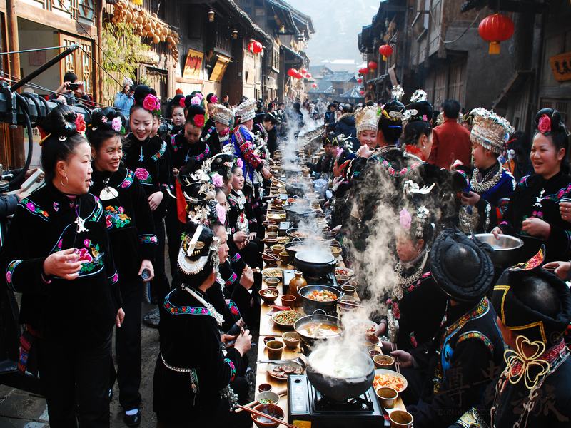 Xijiang Qianhu Miao Village
