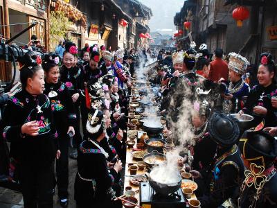 Xijiang Qianhu Miao Village