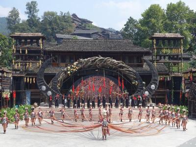Xijiang Qianhu Miao Village