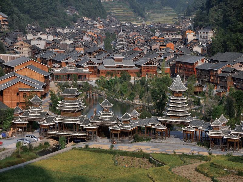 Guizhou Zhaoxing Dong Village